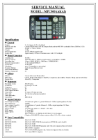 Akai MPC-500-Service-Manual